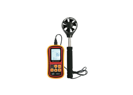 Anemometro del flusso d'aria di GM8901+ Digital per velocità dell'aria